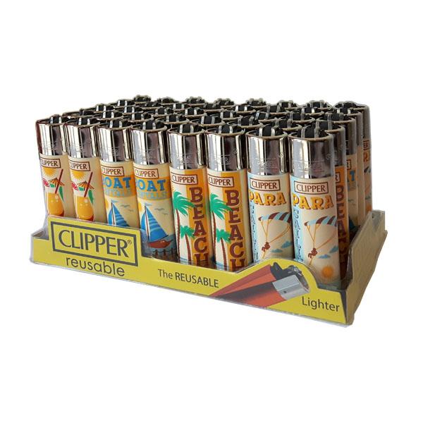 40 Clipper Summer Activities Premium Lighters - CL3C120UKH