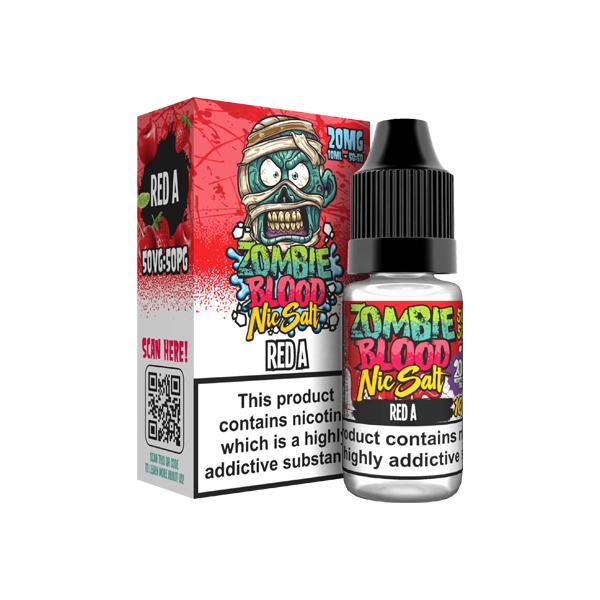 20mg Zombie Blood Nic Salts 10ml (50VG/50PG)