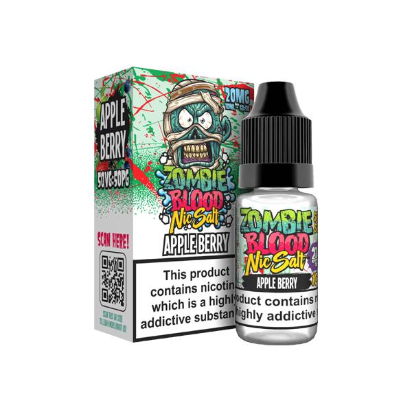 20mg Zombie Blood Nic Salts 10ml (50VG/50PG)